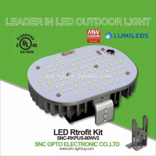 Kits de modification de lumière d&#39;inondation de 80W LED / kit de modification de paquet de mur de LED / modification élevée de baie de LED